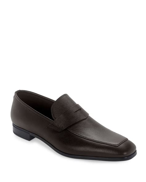 neiman marcus prada loafers|Prada leather loafers.